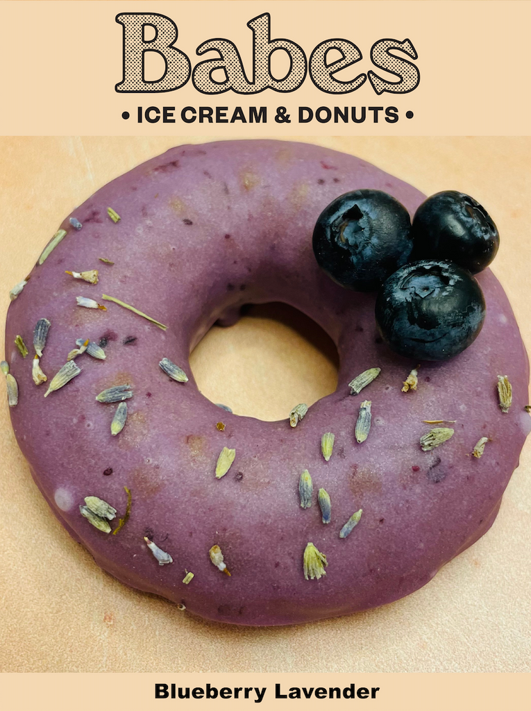 Blueberry Lavender Donut
