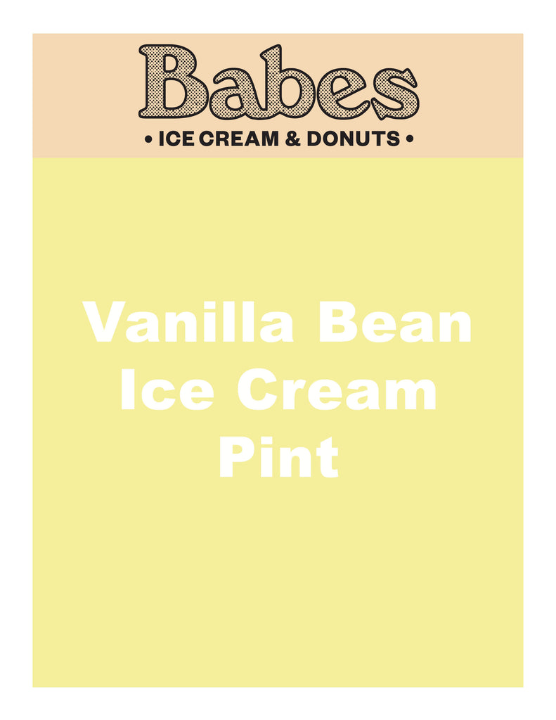 Vanilla Bean Ice Cream Pint