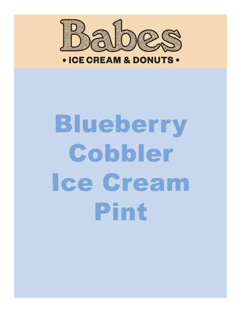 Blueberry Cobbler Pint