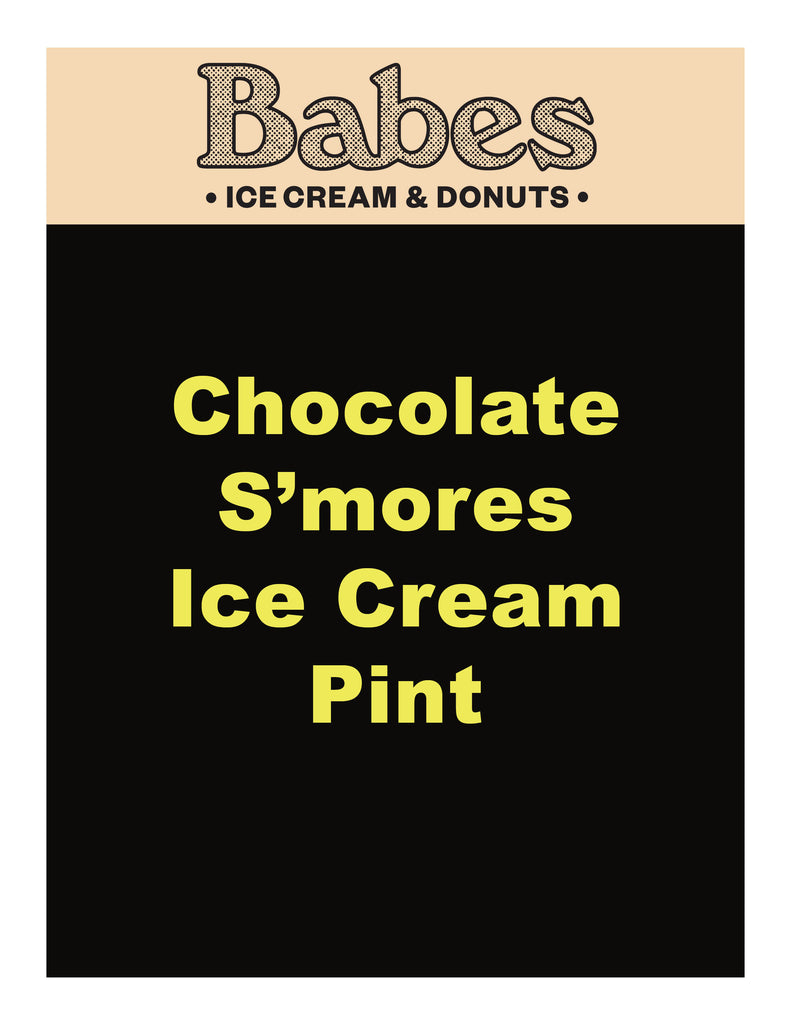 Chocolate S'mores Ice Cream Pint
