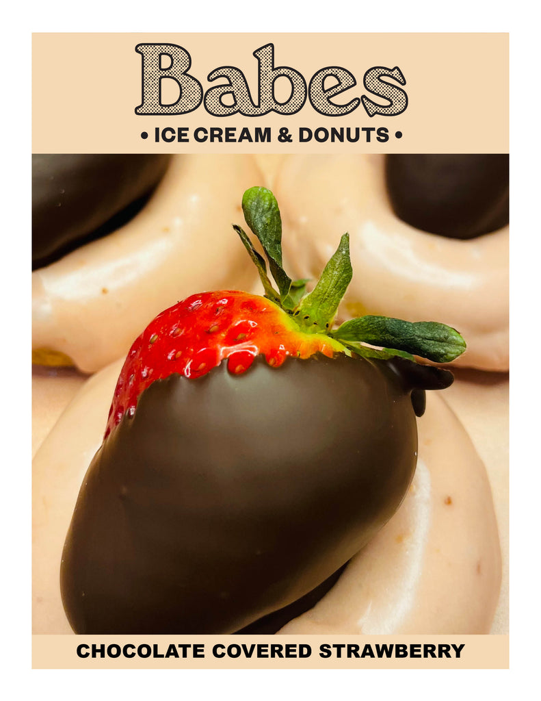 Chocolate Covered Strawberry Donut